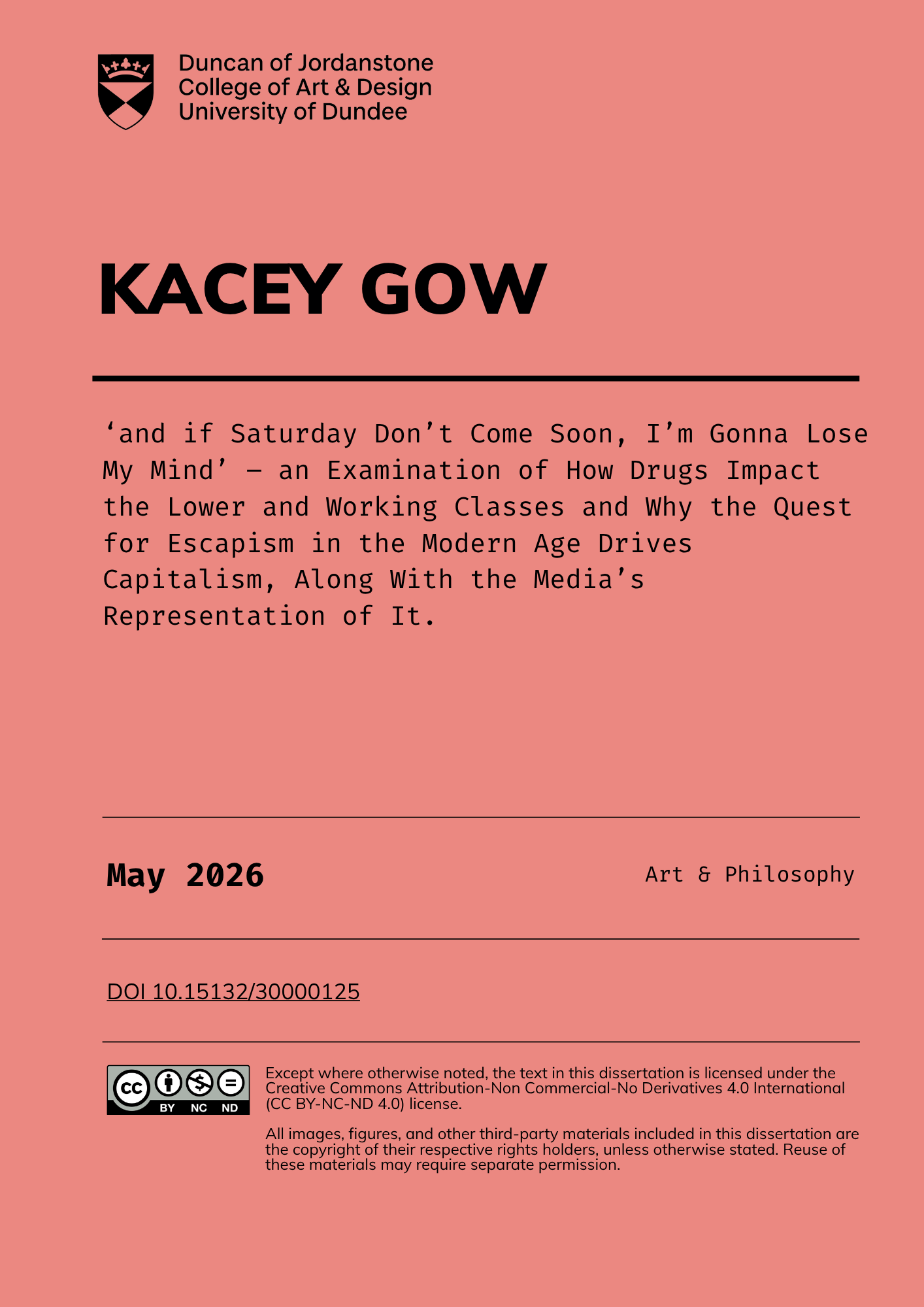 Front cover